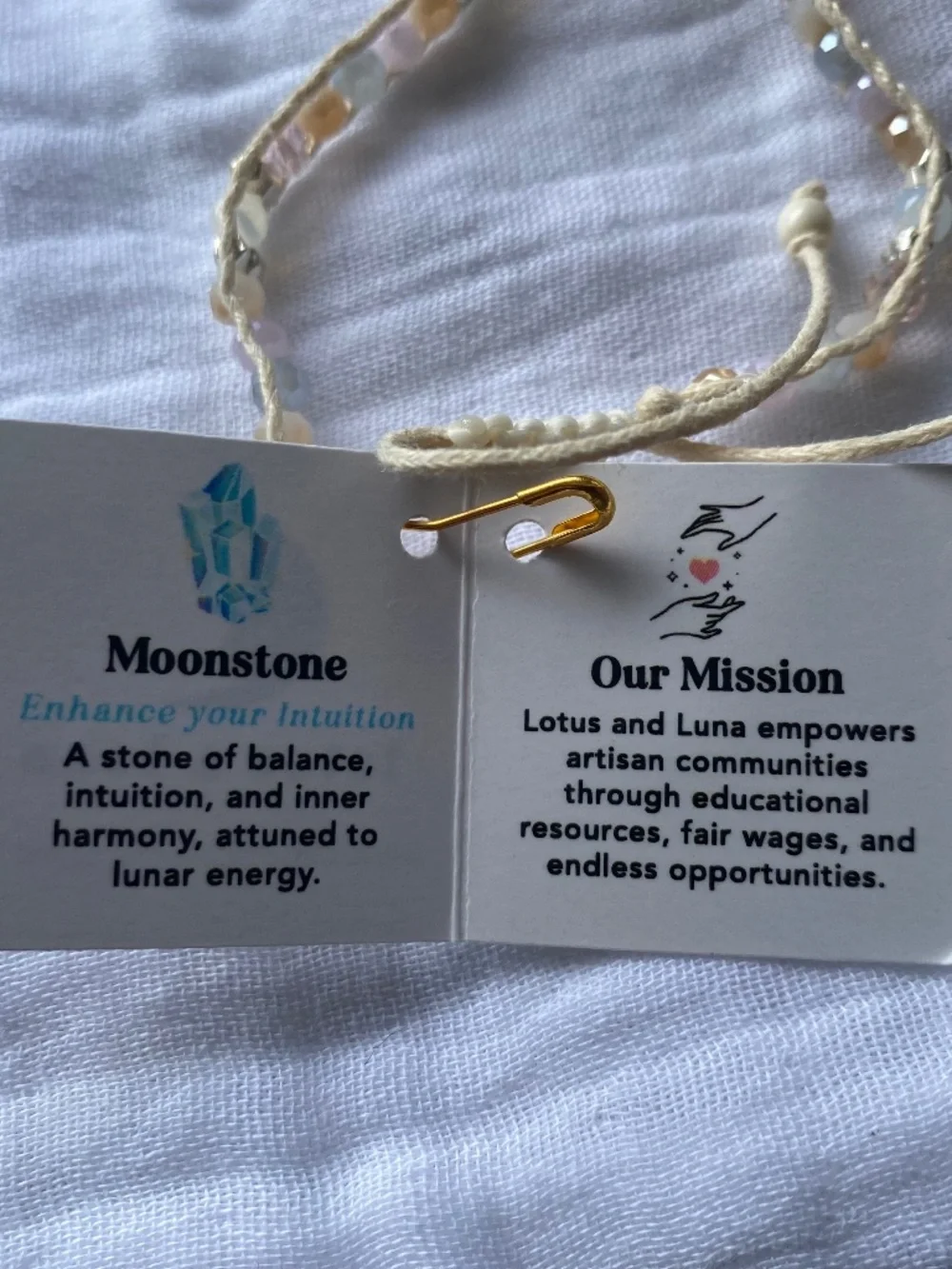 Lotus and Luna Pull Through Bracelets—Set of 2 - Picture 7 of 7